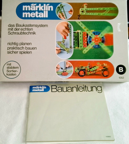 Märklin kasten 1052b - märklin,